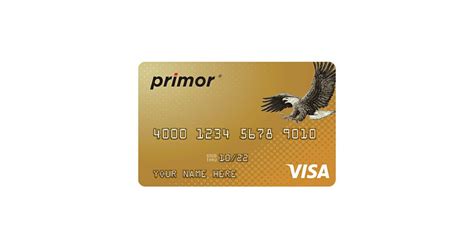 primor secured visa gold card.